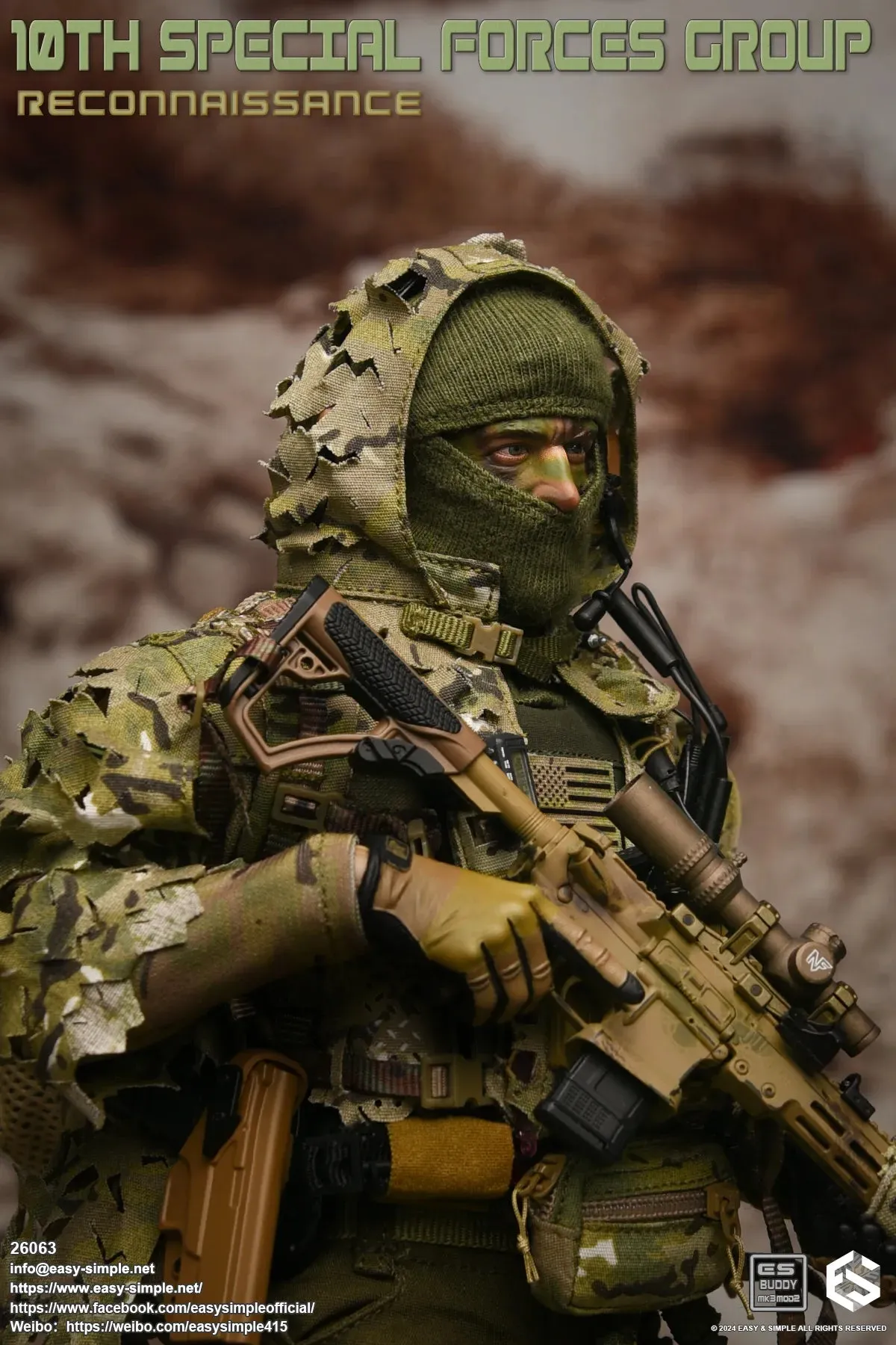 10th SFG Reconnaissance - Multicam Backpack