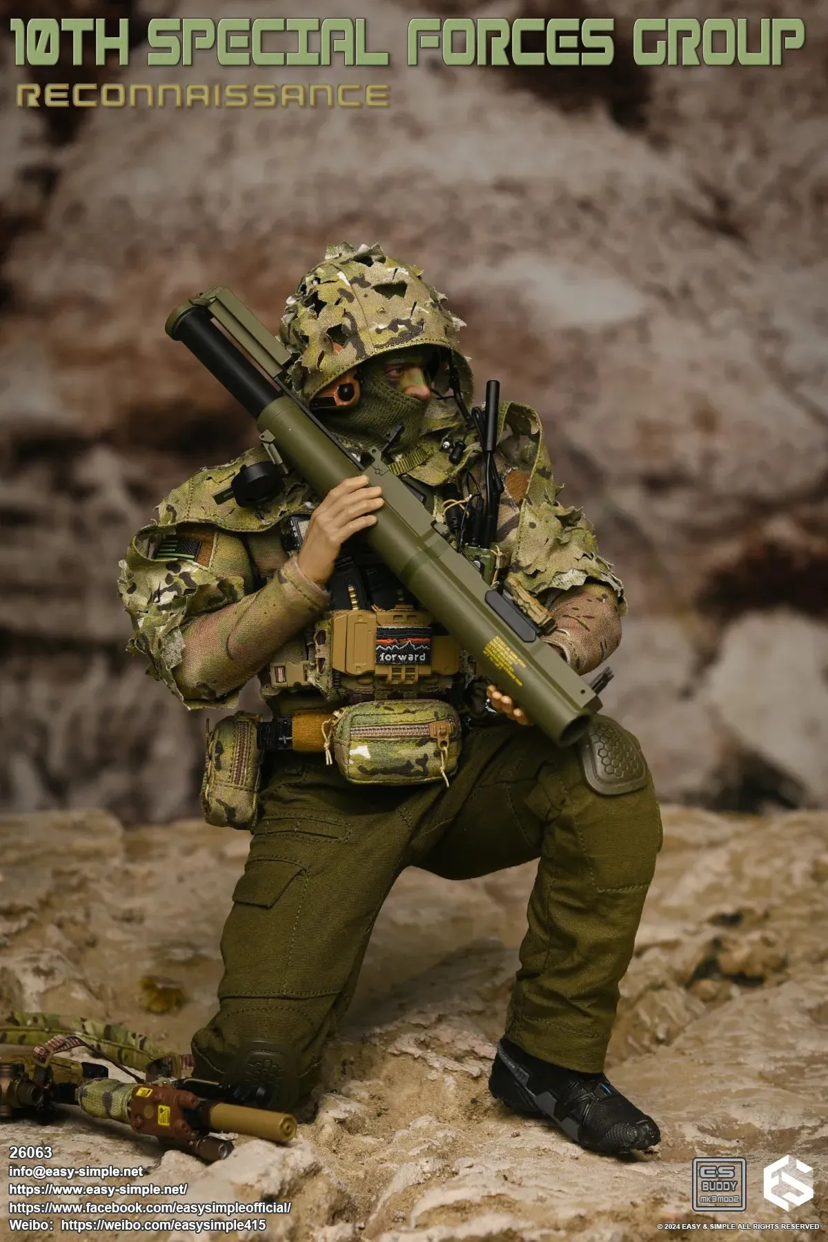 10th SFG Reconnaissance - Multicam Backpack