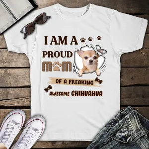 2D White Tshirt - Chihuahua - TD96