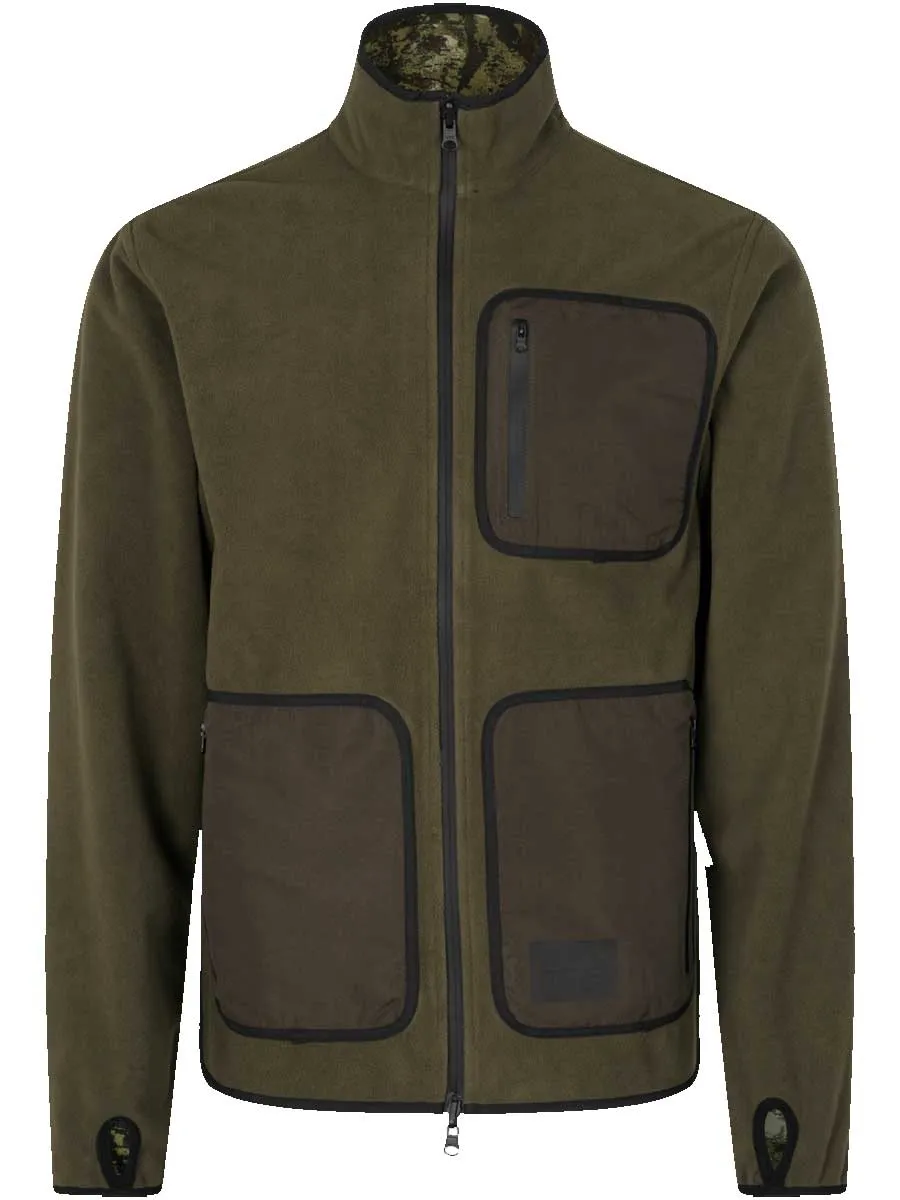 50% OFF SEELAND Rogue Reversible Fleece - Mens -  Light Pine/Invis Green - Size: Small