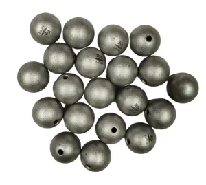 60 x Environment Friendly Alloy Steel Sinkers  15g, 30g, 60g Multisize