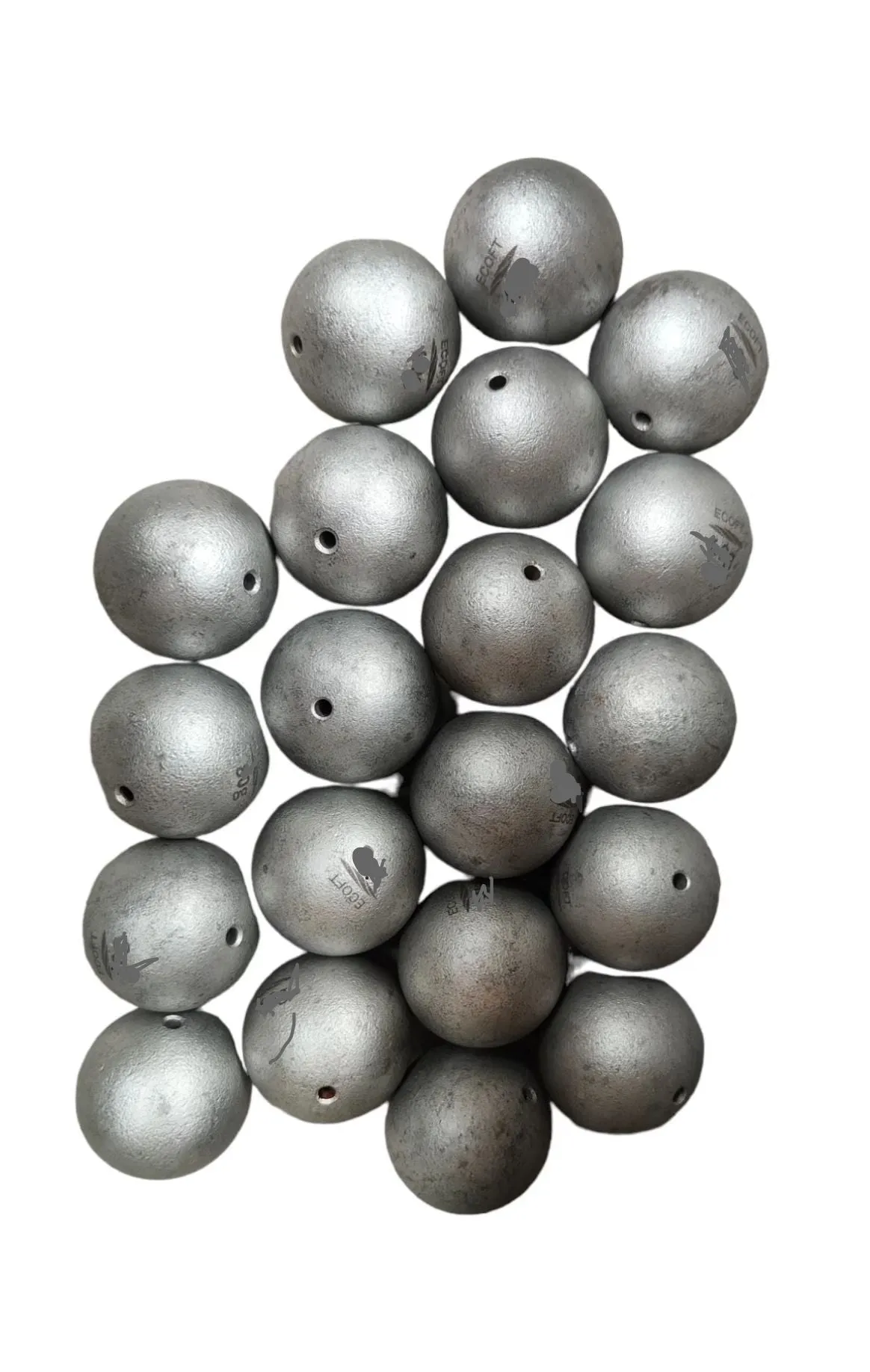 60 x Environment Friendly Alloy Steel Sinkers  15g, 30g, 60g Multisize