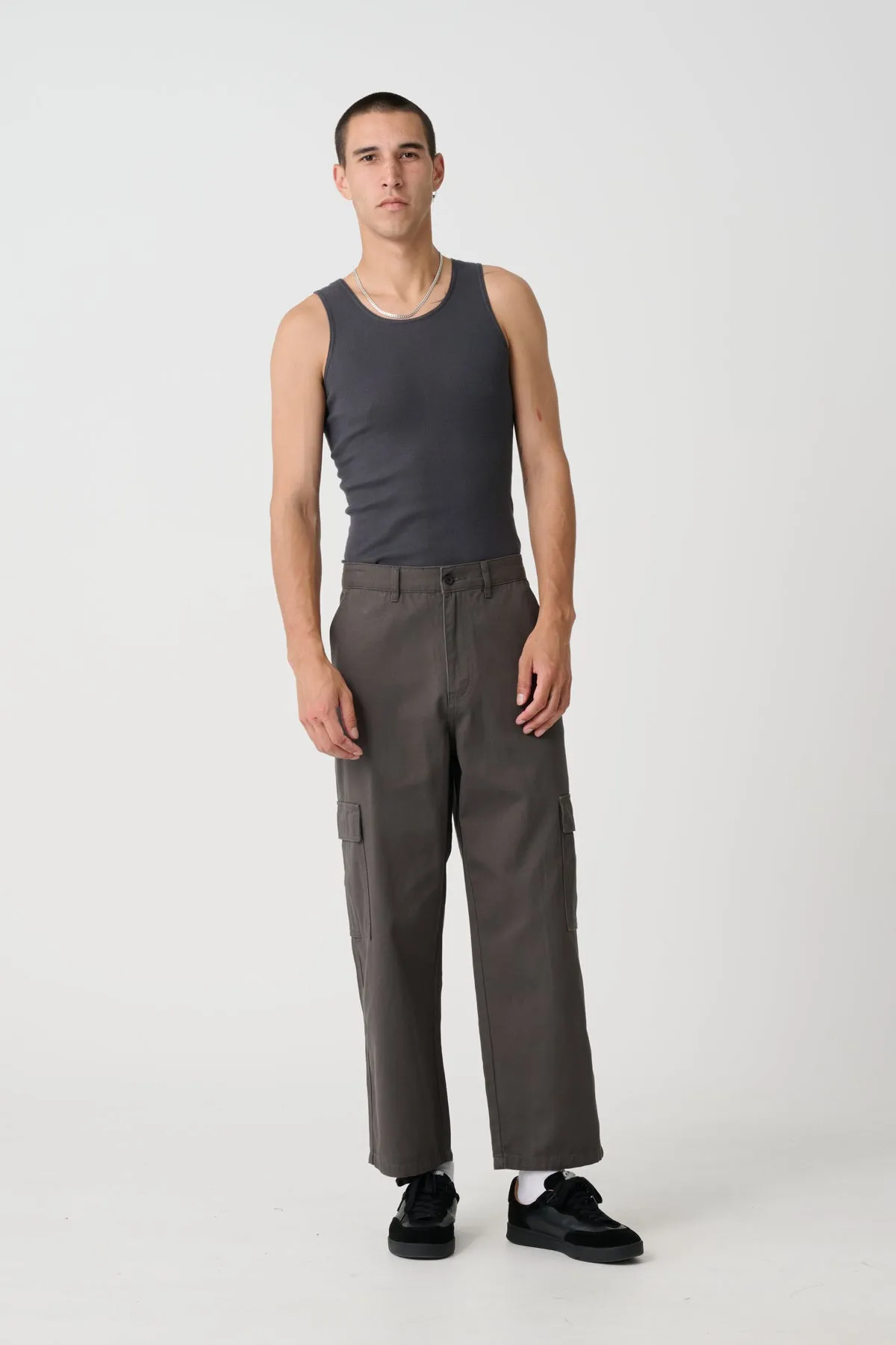 91 CARGO PANT - STEEL