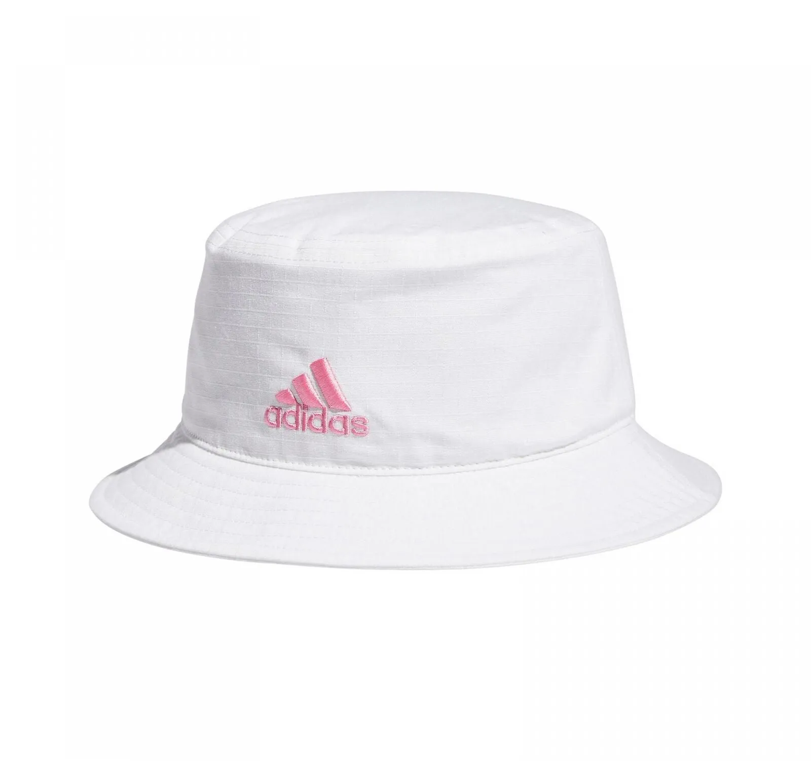 Adidas Women's Essentials Plus Bucket Hat 5156075 White/Bliss Pink One Size