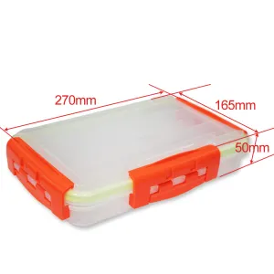 Adjustable Space Water Resistant Tackle Box Small/ Large Fishing Tackle