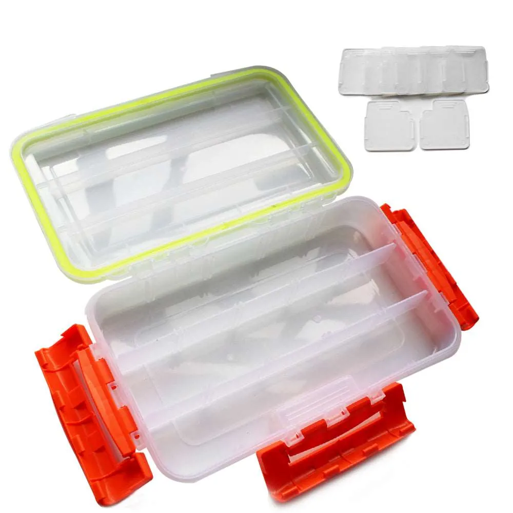 Adjustable Space Water Resistant Tackle Box Small/ Large Fishing Tackle
