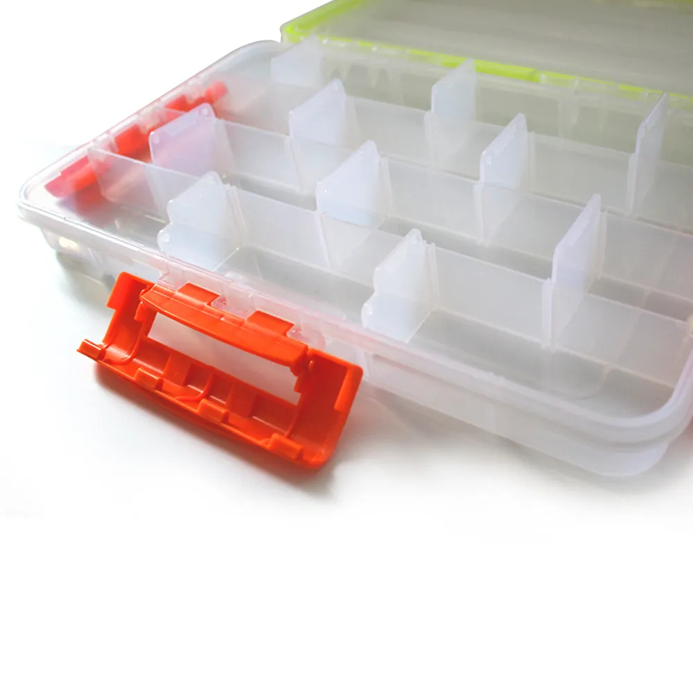 Adjustable Space Water Resistant Tackle Box Small/ Large Fishing Tackle