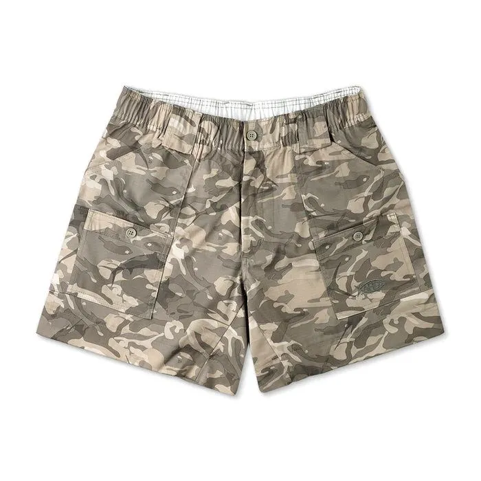 Aftco 6" Camo Original Fishing Shorts