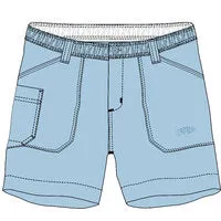 AFTCO LADIES ORIGINAL FISHING SHORT - SKY