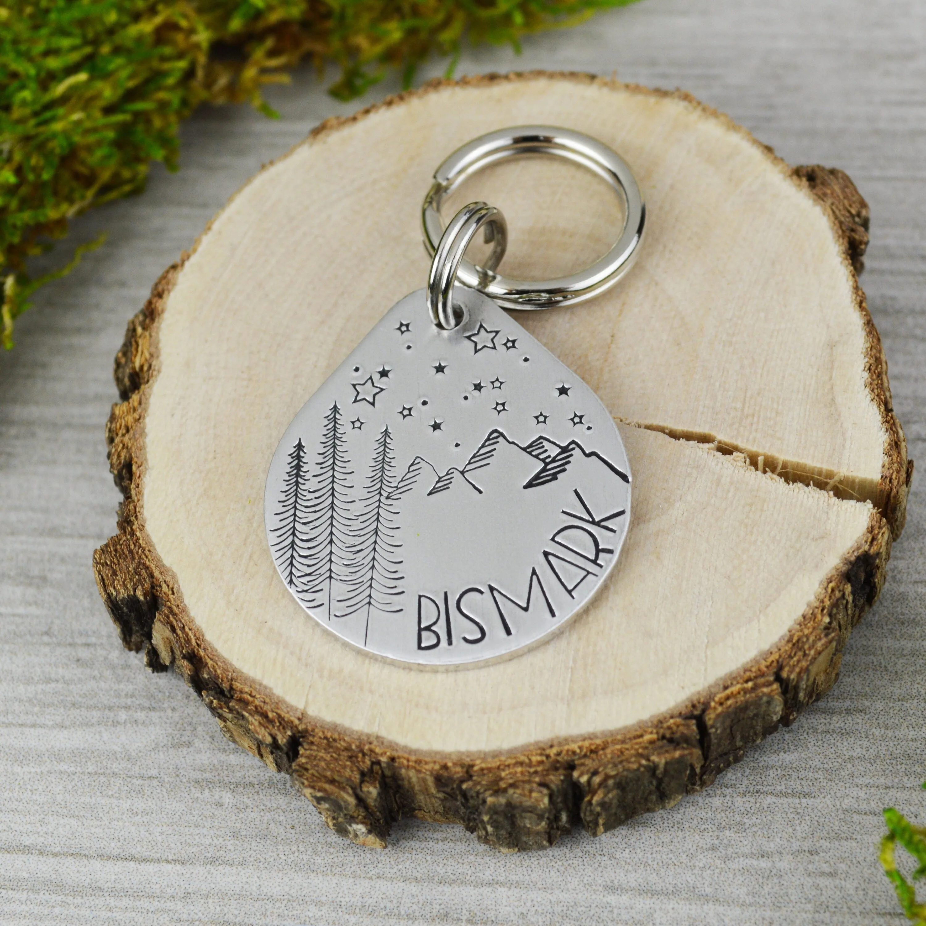 Alaskan Range Pet ID Tag