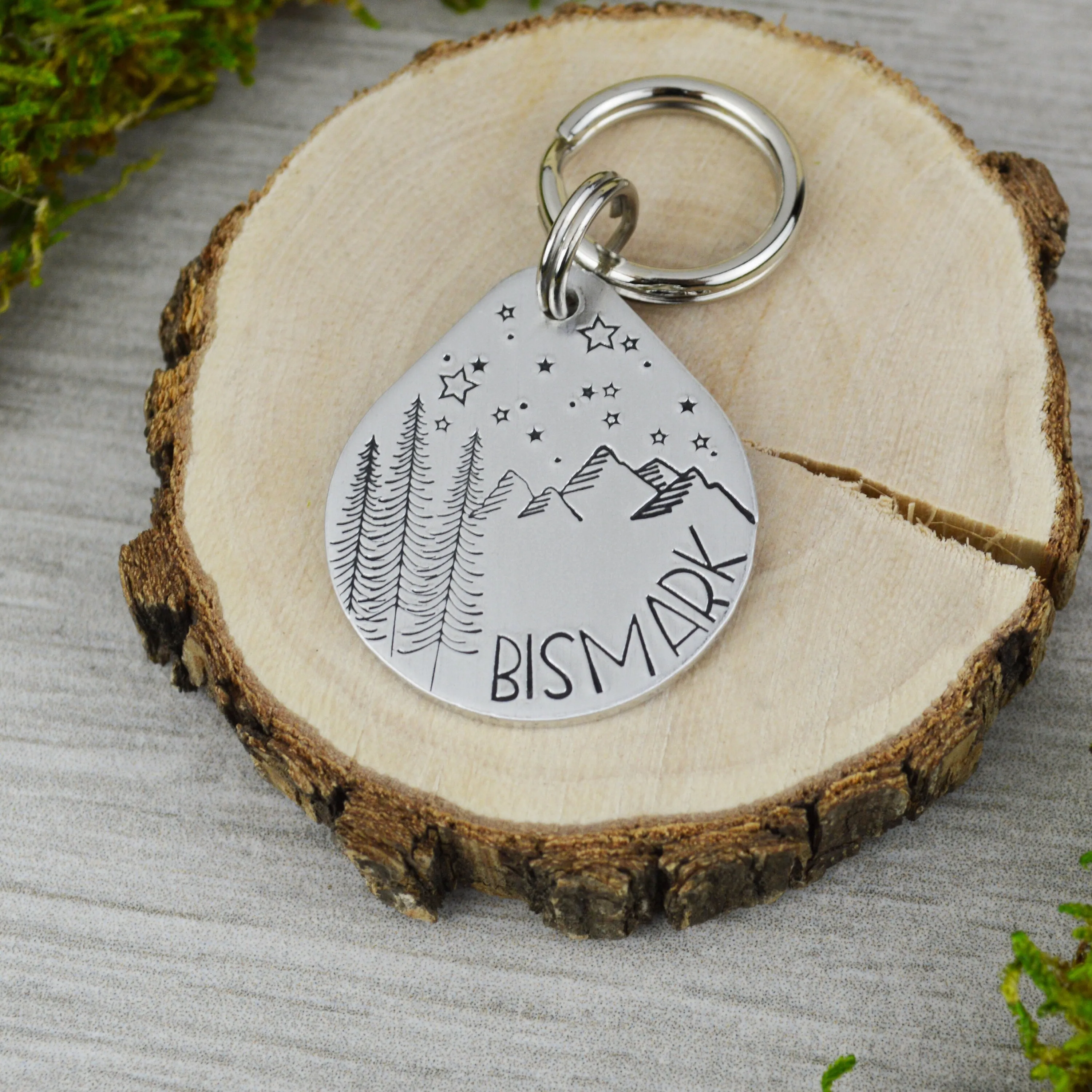 Alaskan Range Pet ID Tag