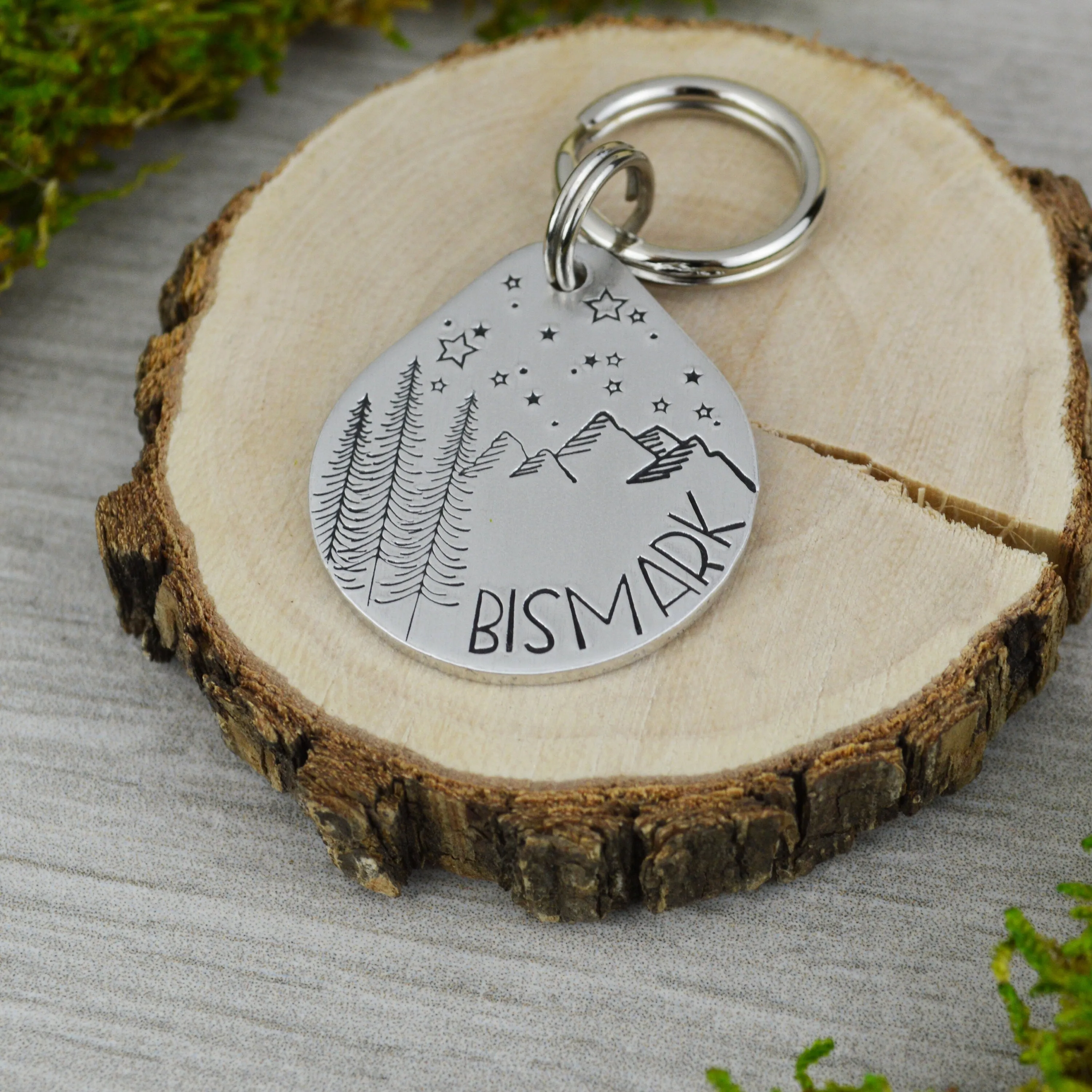 Alaskan Range Pet ID Tag