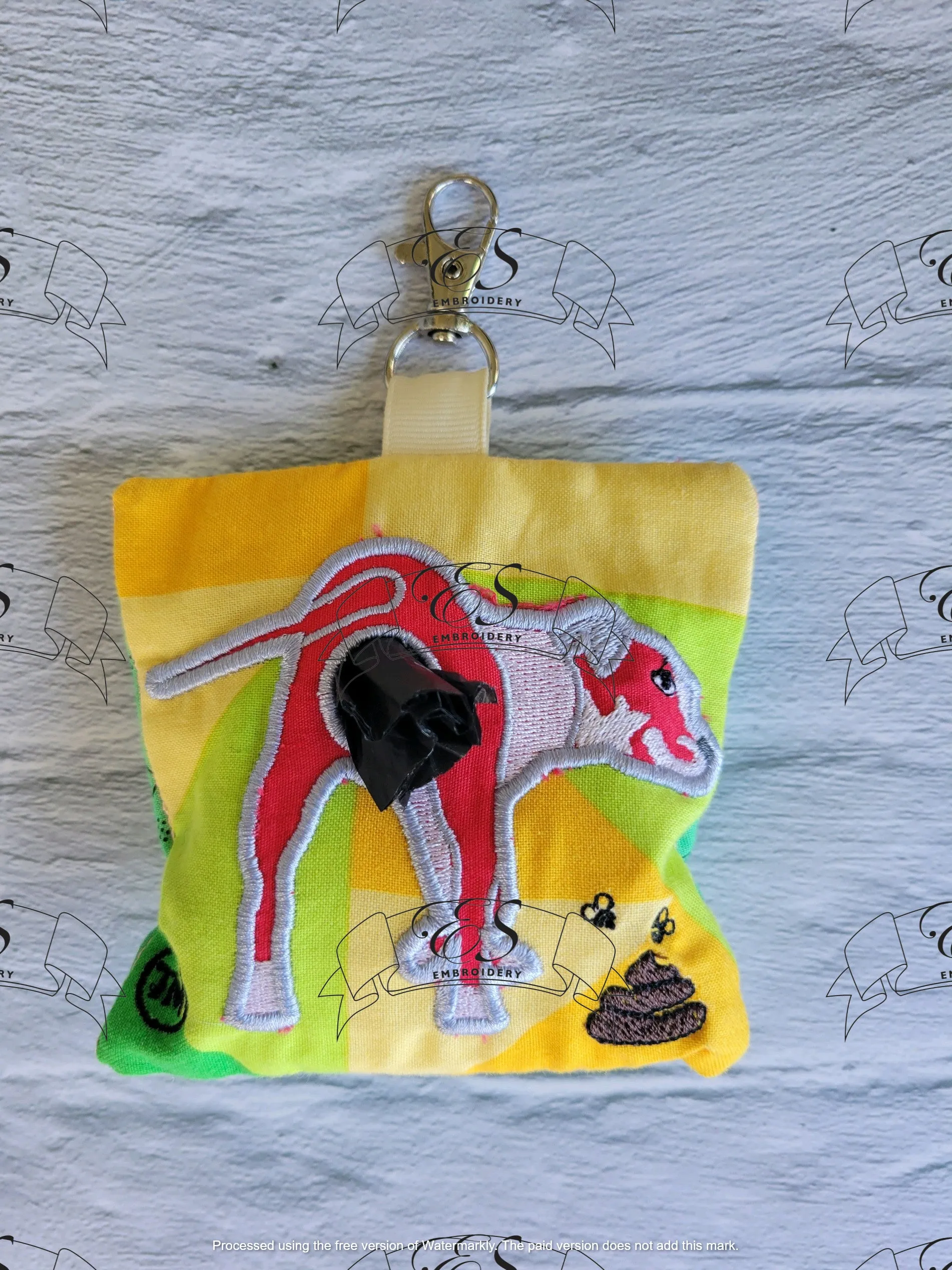 American Staffordshire Terrier Waste Bag Holder (Pit Bull)