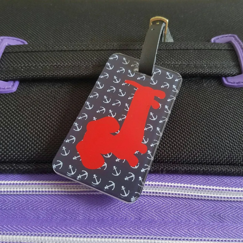 American Wiener | Dachshund Luggage Tags
