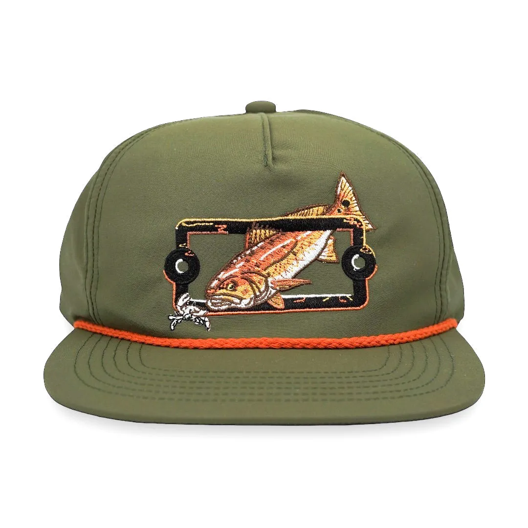 Badged Dynamic Redfish Hat