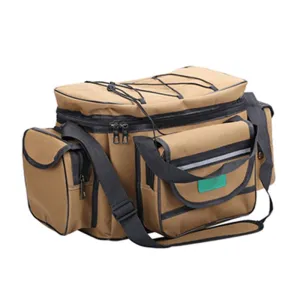 Bag Gear Professional service Pocket Multi-function Fishing Storage Pack Large-capacity Valentine's Day discount Shoulder Tool Messenger Durable Waterproof Bags