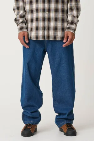 BAGGY BULL DENIM 91 PANT - BLUE