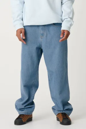 BAGGY BULL DENIM 91 PANT - MID BLUE