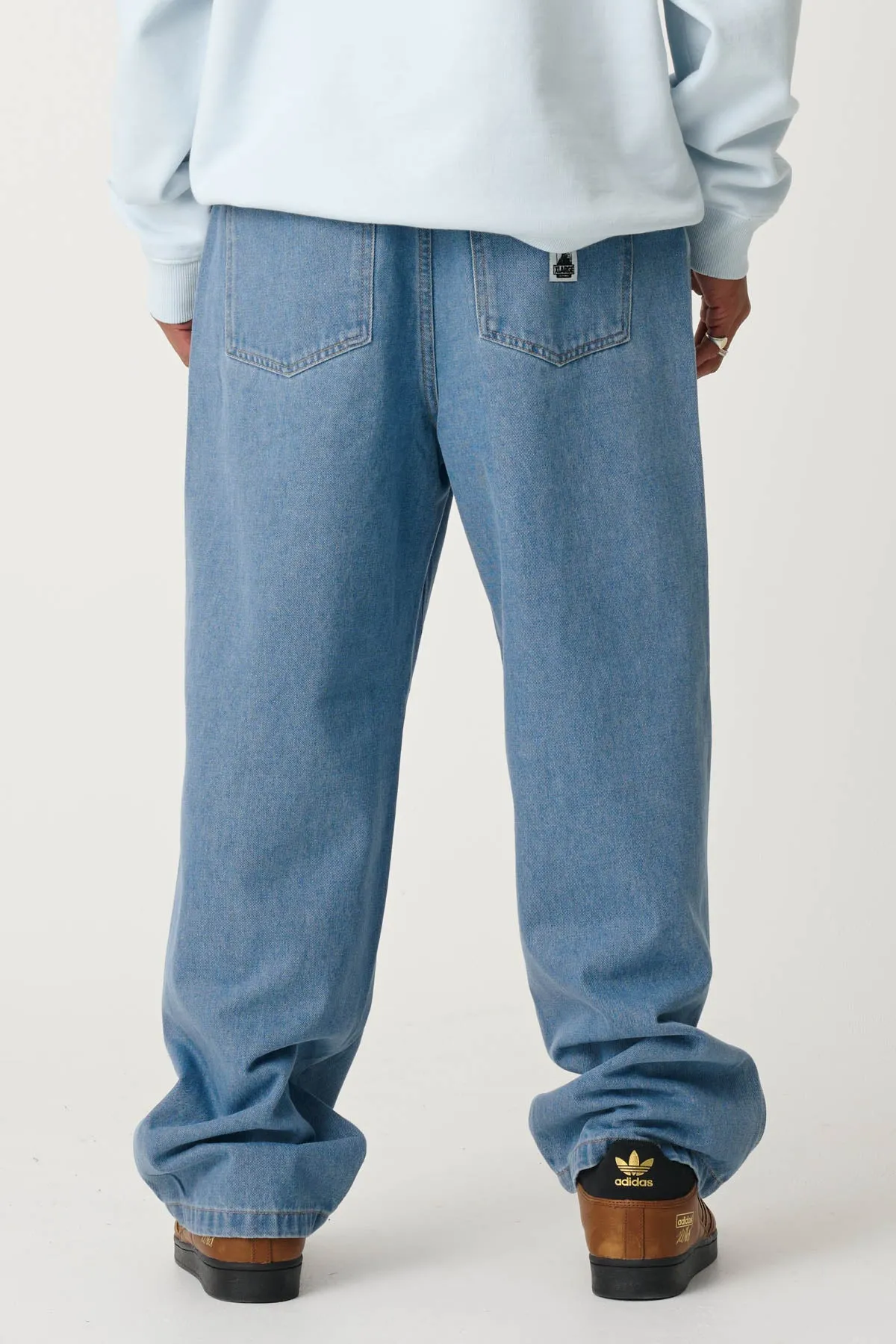 BAGGY BULL DENIM 91 PANT - MID BLUE