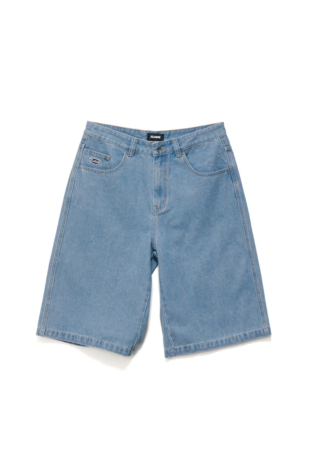 BAGGY BULL DENIM 91 SHORT - MID BLUE