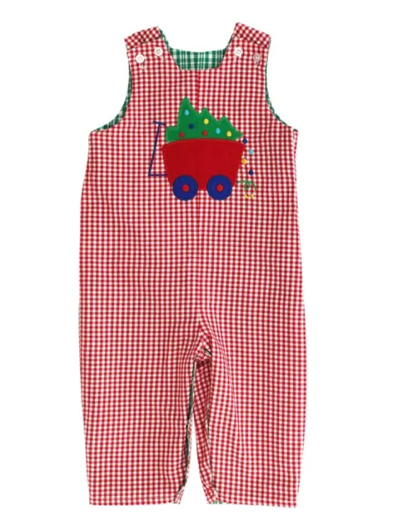 Bailey Boys Reversible John John - Fishing Bucket