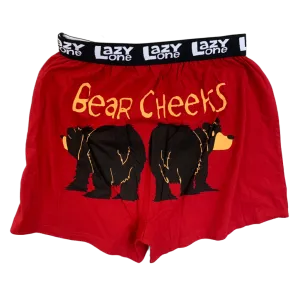 Bear Cheeks Alaska Men's Funny Boxer