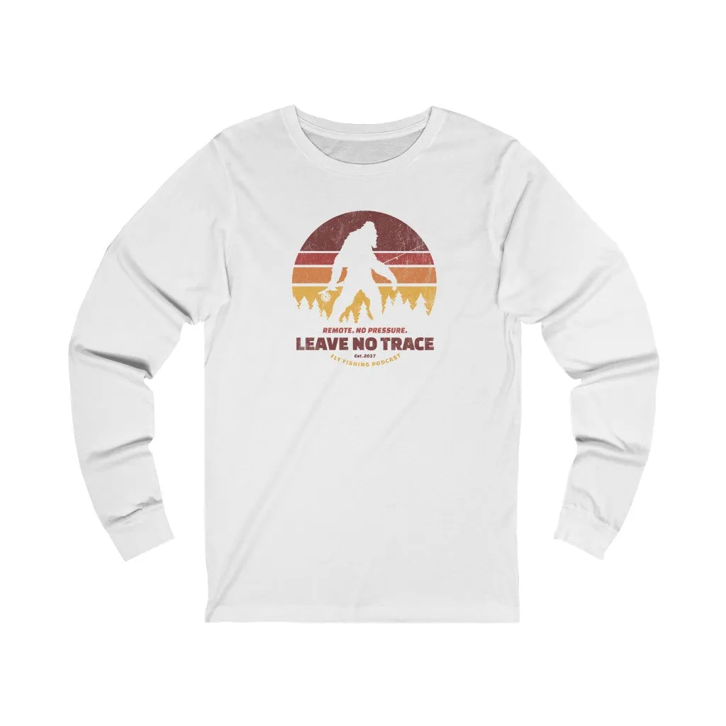 Bigfoot Sunset  Unisex Jersey Long Sleeve Tee