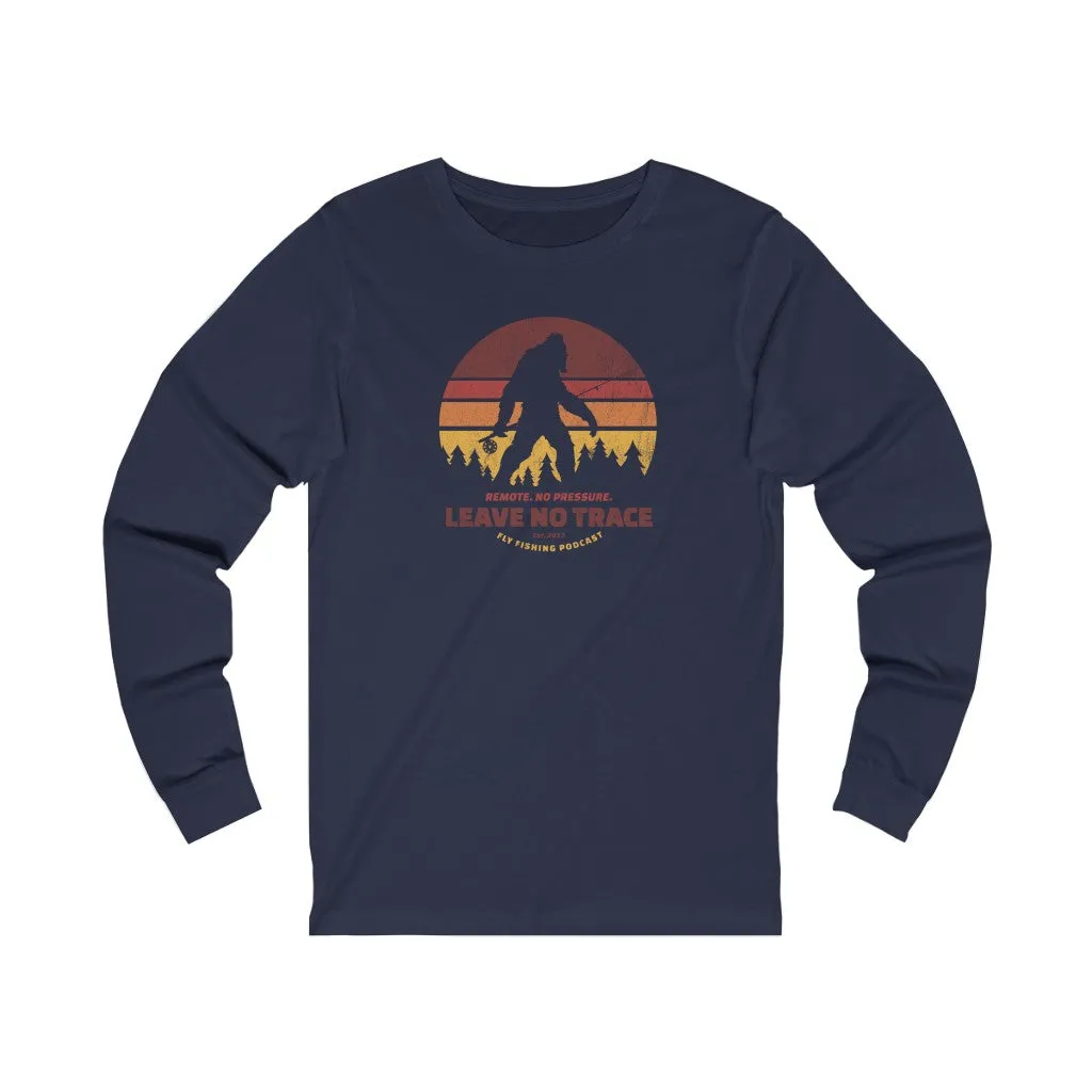 Bigfoot Sunset  Unisex Jersey Long Sleeve Tee