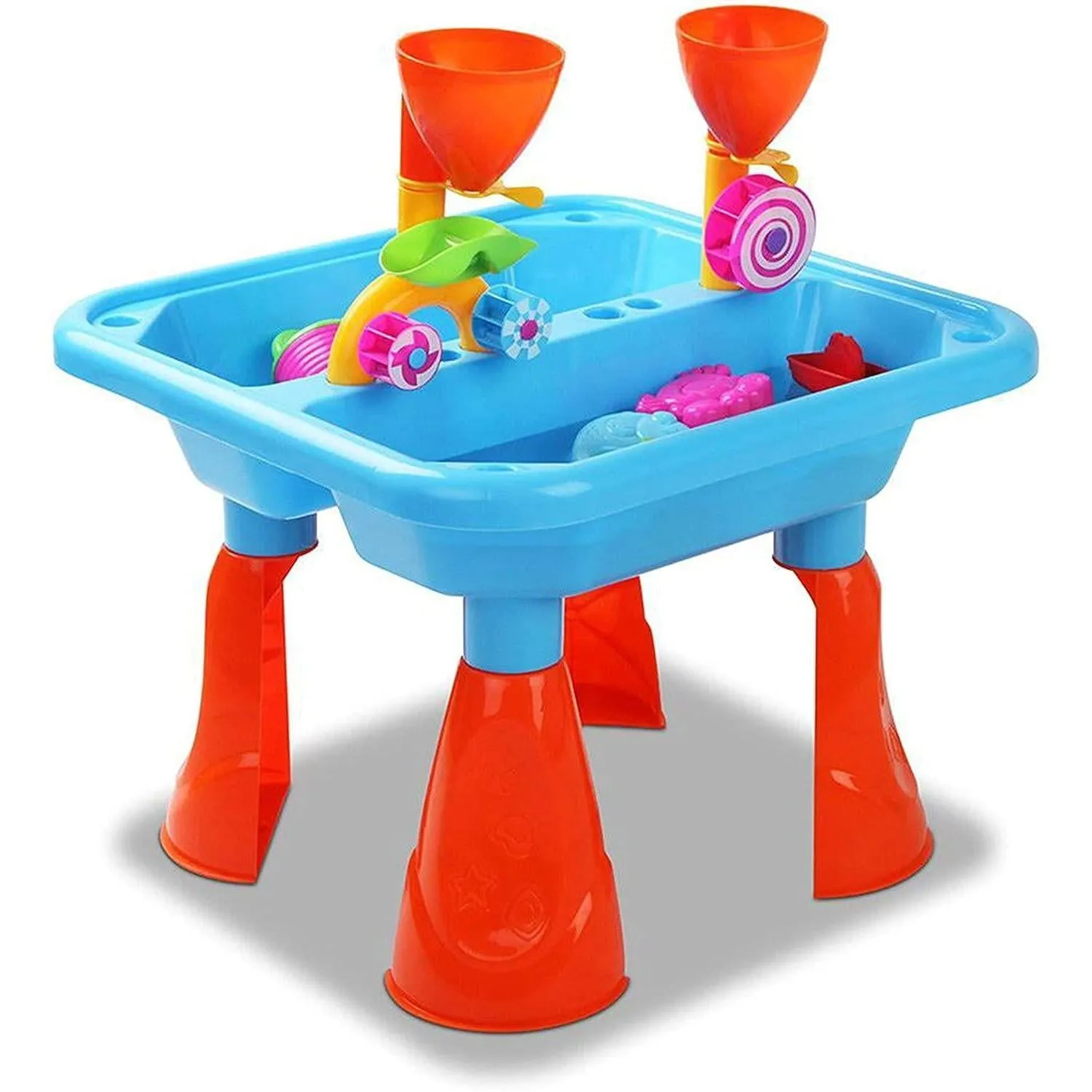 Blue Sand and Water Table Garden Sandpit Play Set