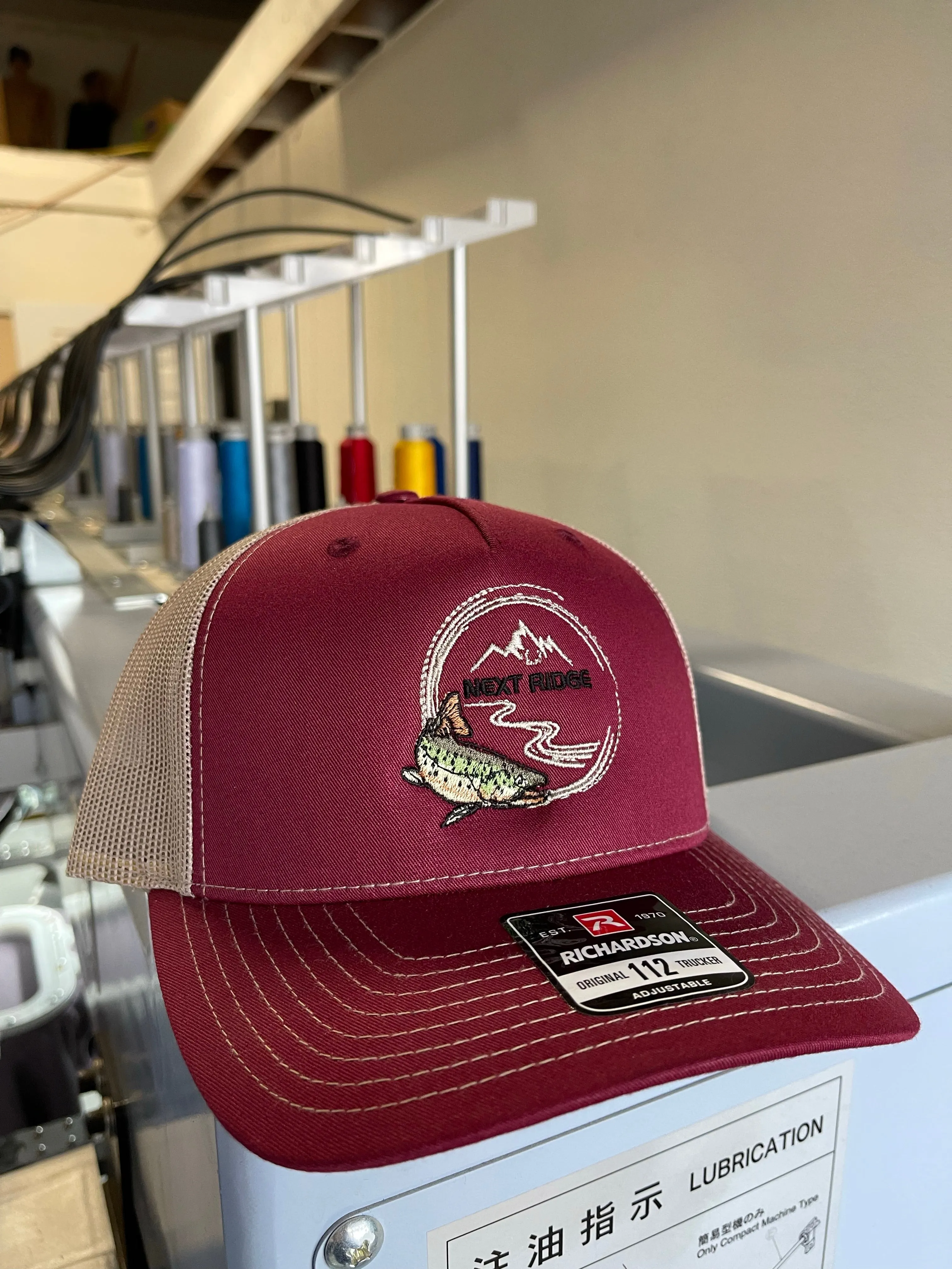 Brown Trout - Maroon #112fp Curve