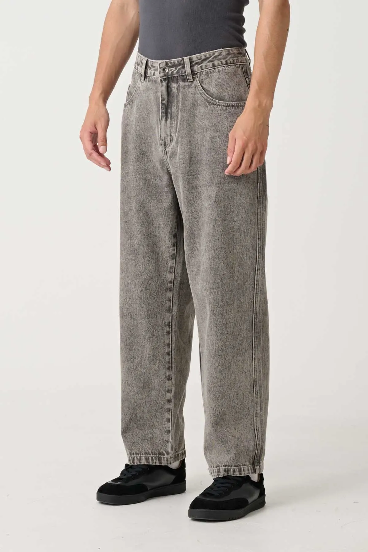 BULL DENIM 91 PANT - ACID BLACK
