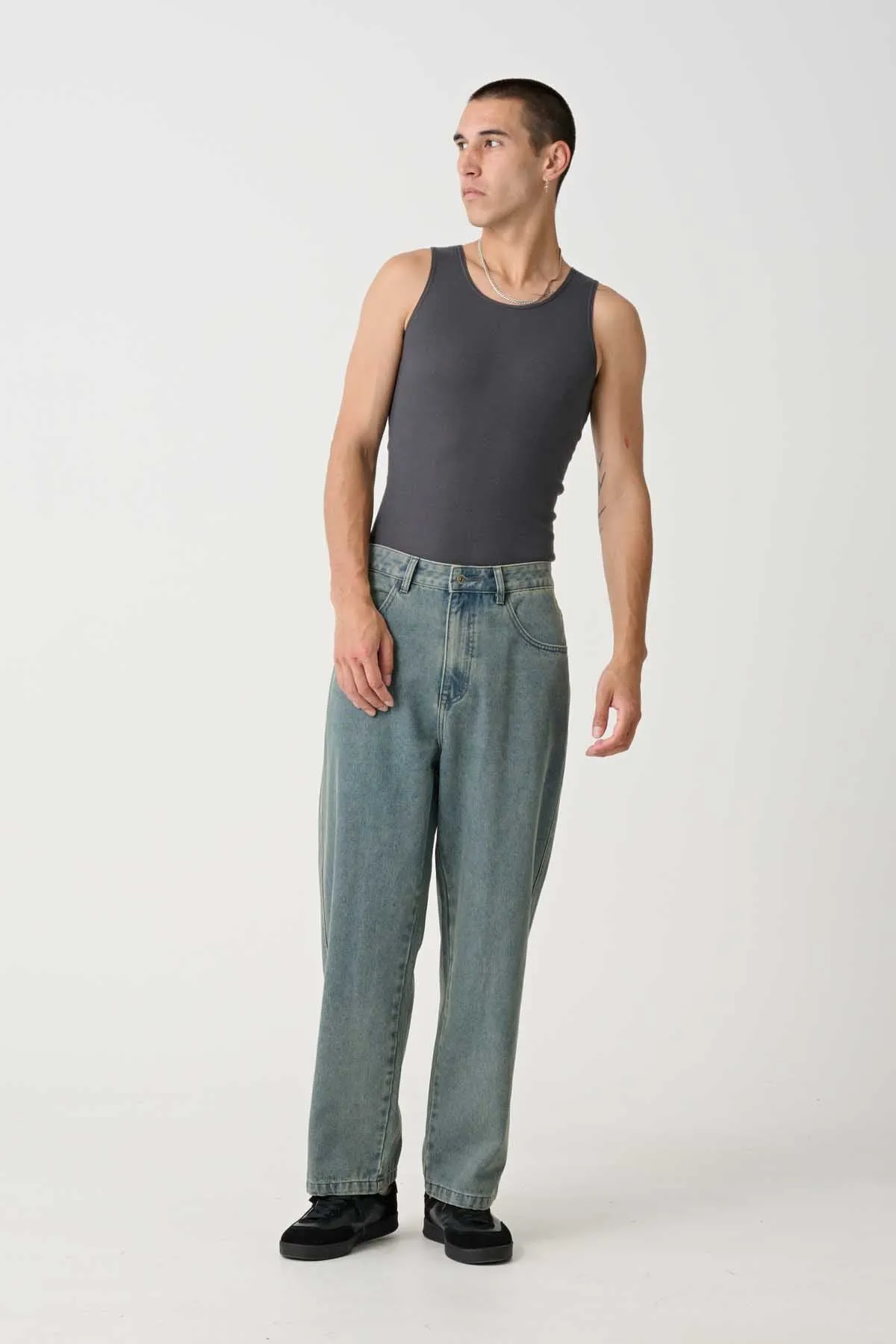 BULL DENIM 91 PANT - DIRTY BLUE