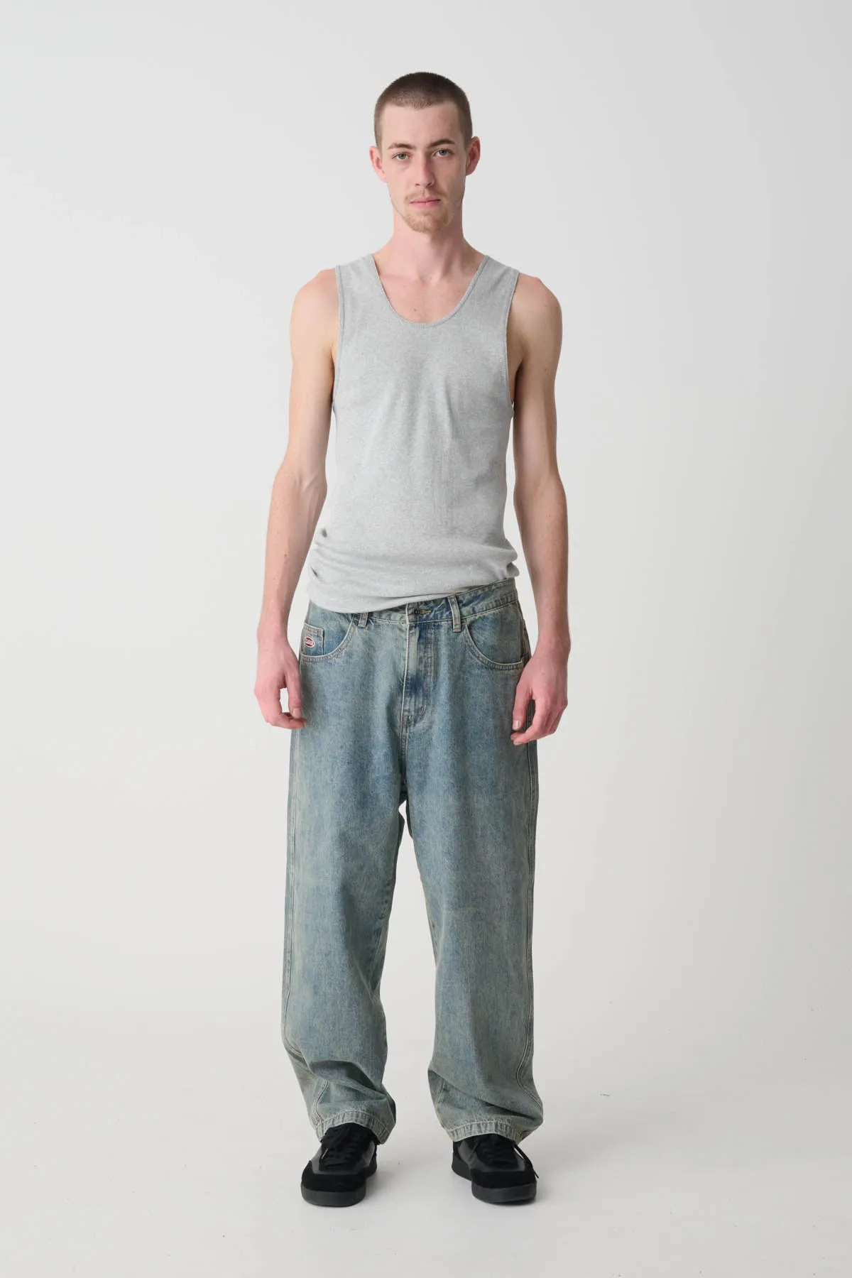BULL DENIM 91 PANT - STAINED BLUE
