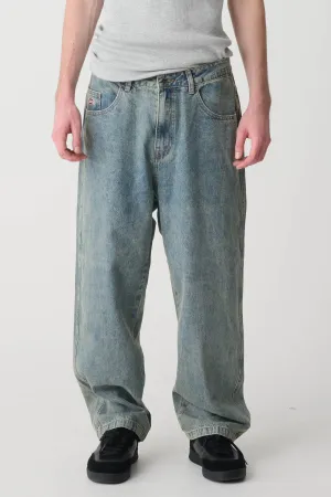 BULL DENIM 91 PANT - STAINED BLUE