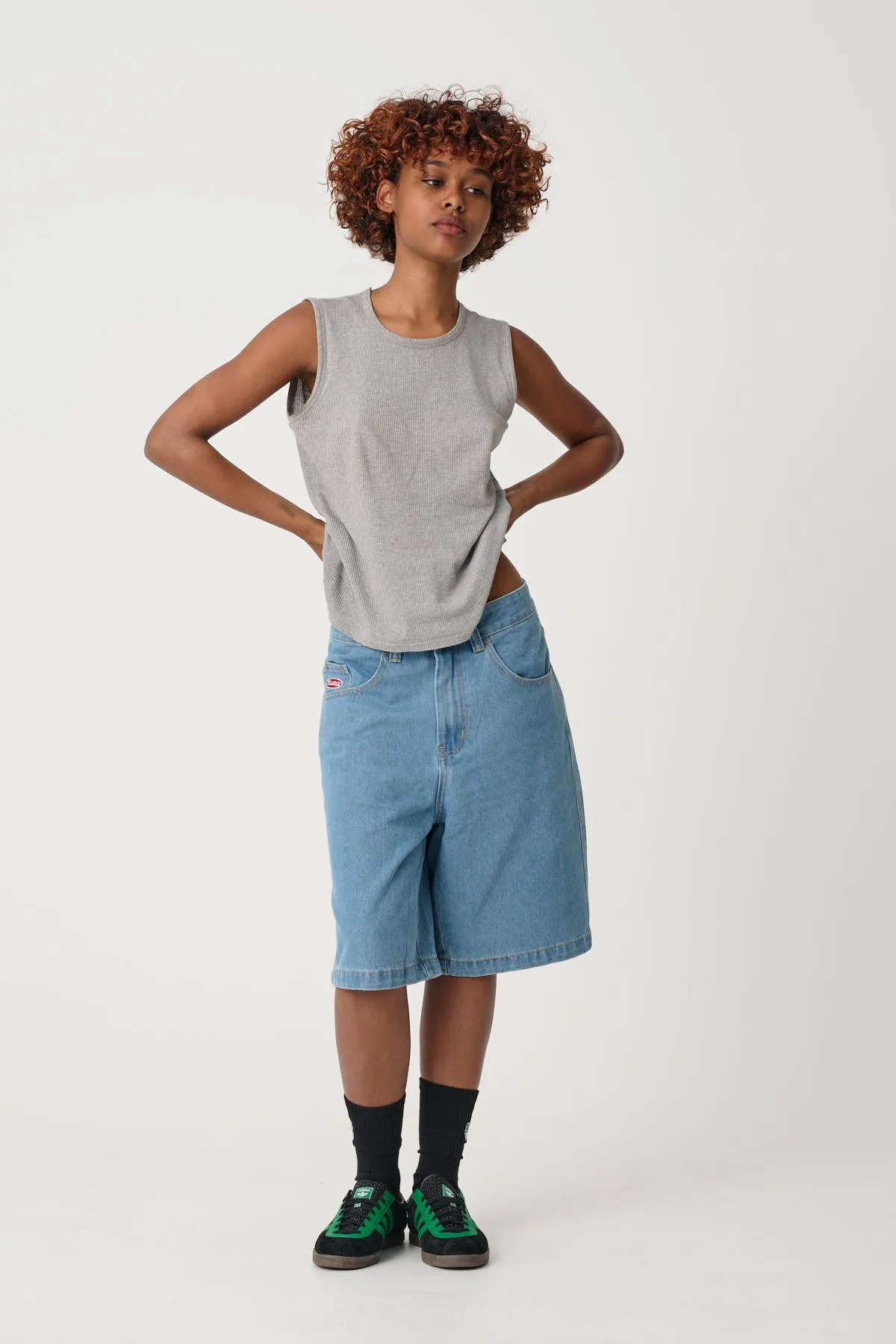 BULL DENIM 91 SHORT- MID BLUE