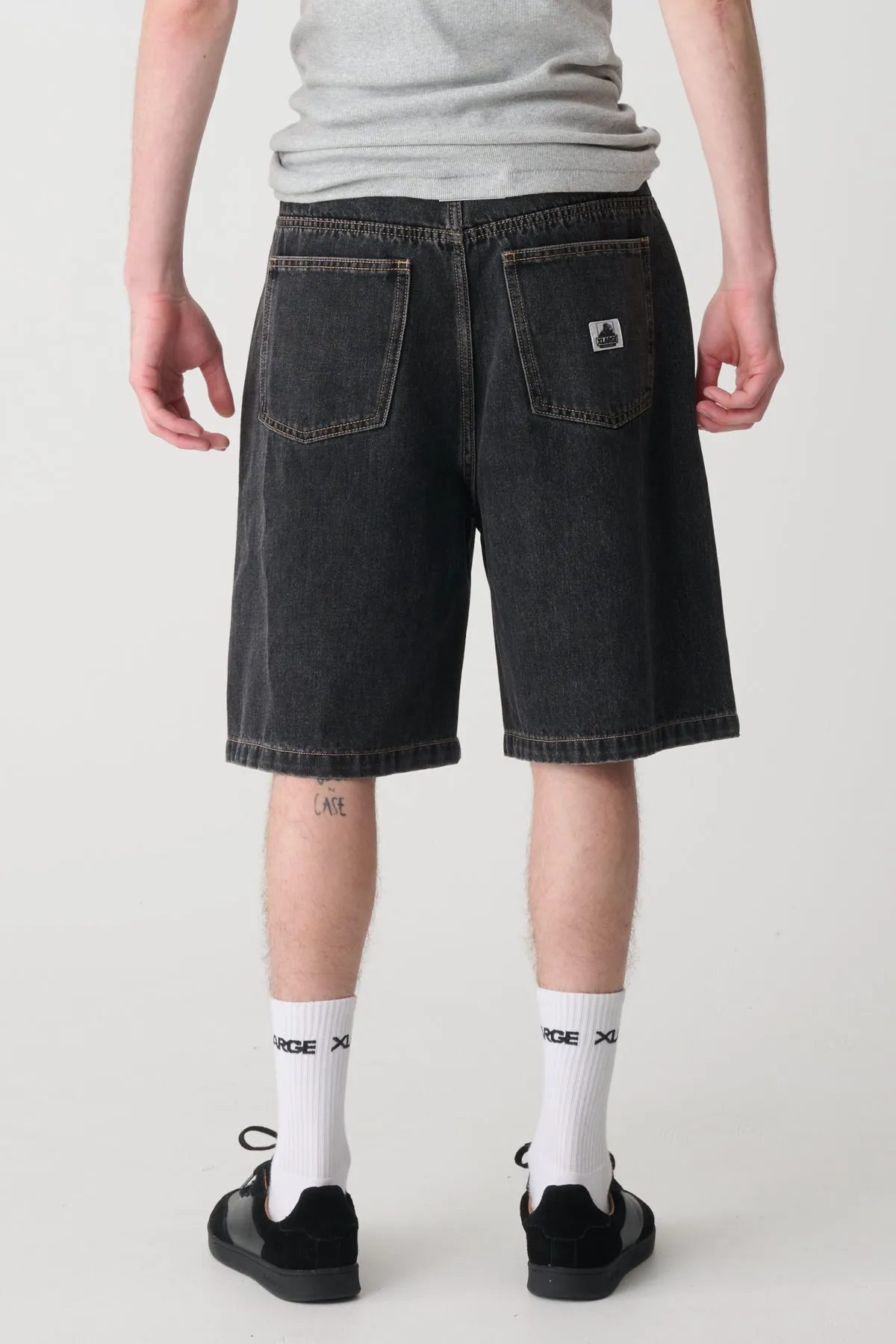 BULL DENIM 91 SHORT - WASHED BLACK