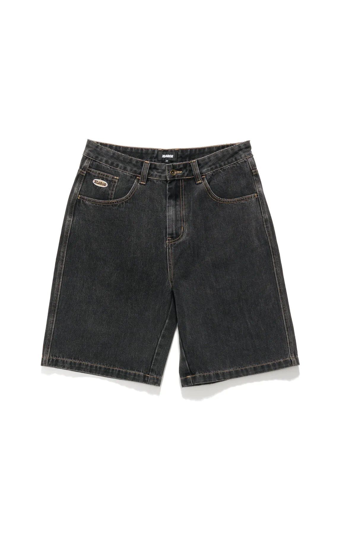 BULL DENIM 91 SHORT - WASHED BLACK
