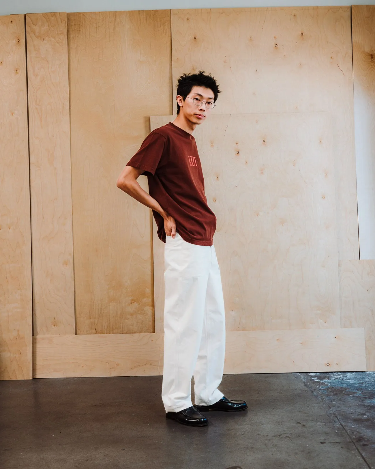 Canvas Work Pants - Natural