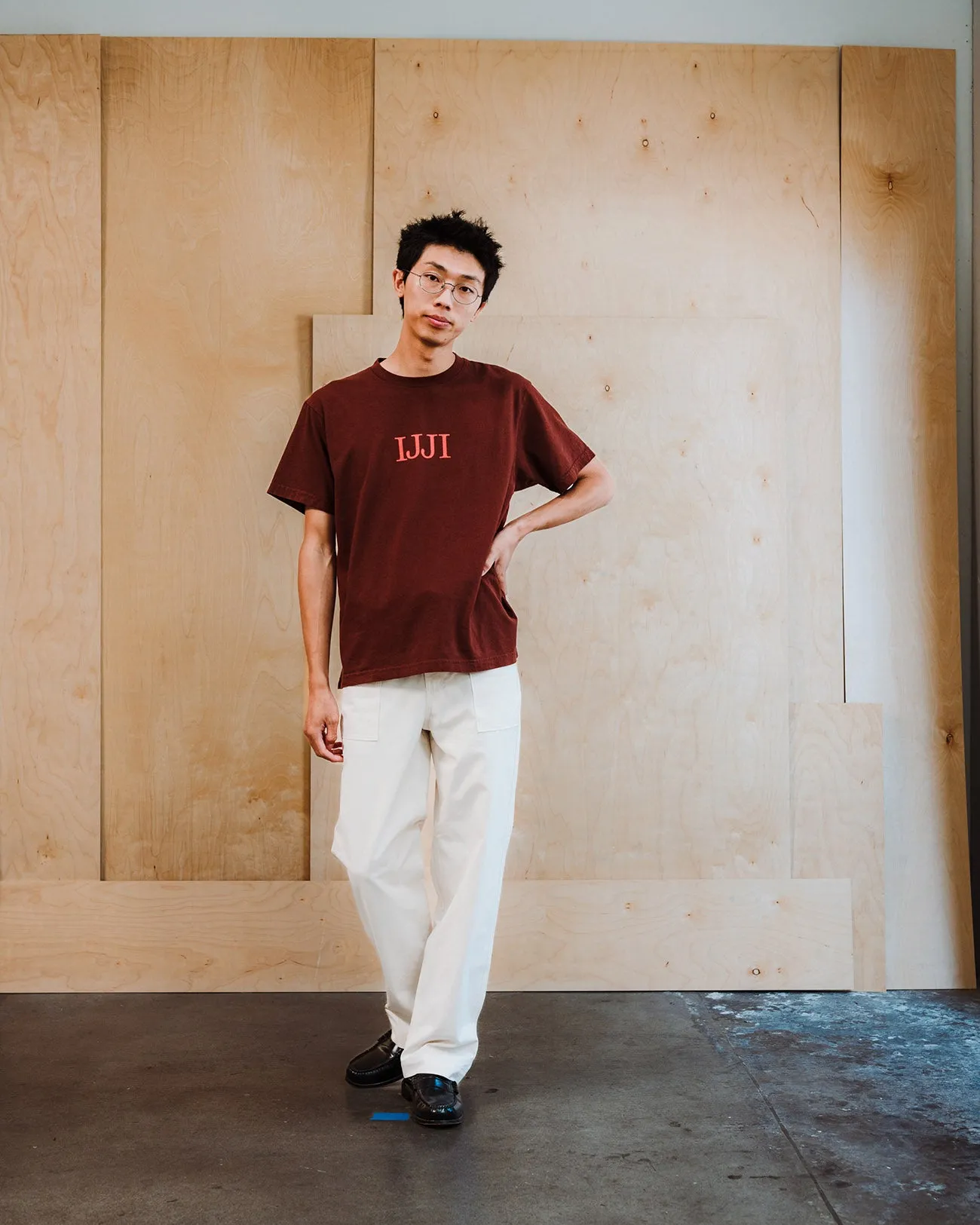 Canvas Work Pants - Natural