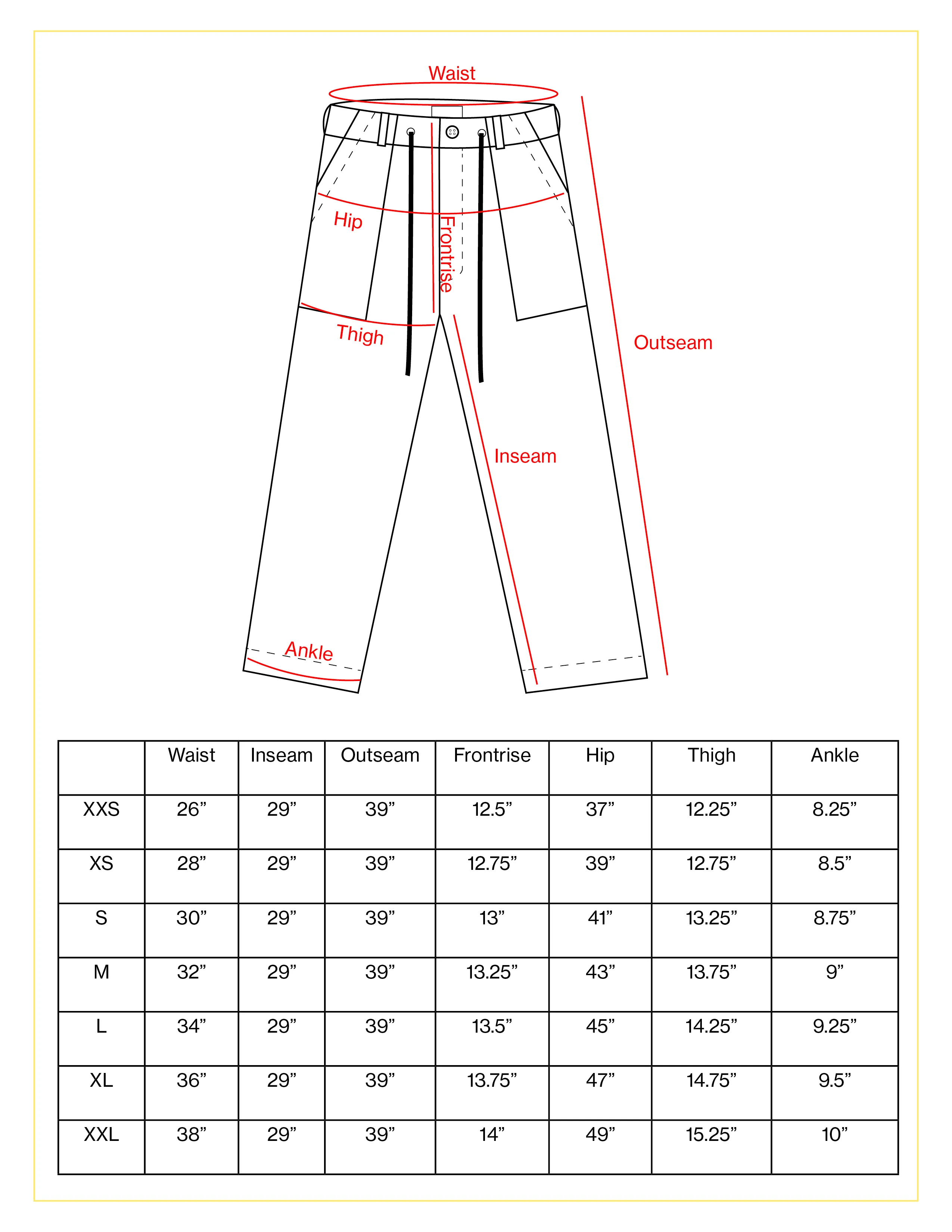 Canvas Work Pants - Natural