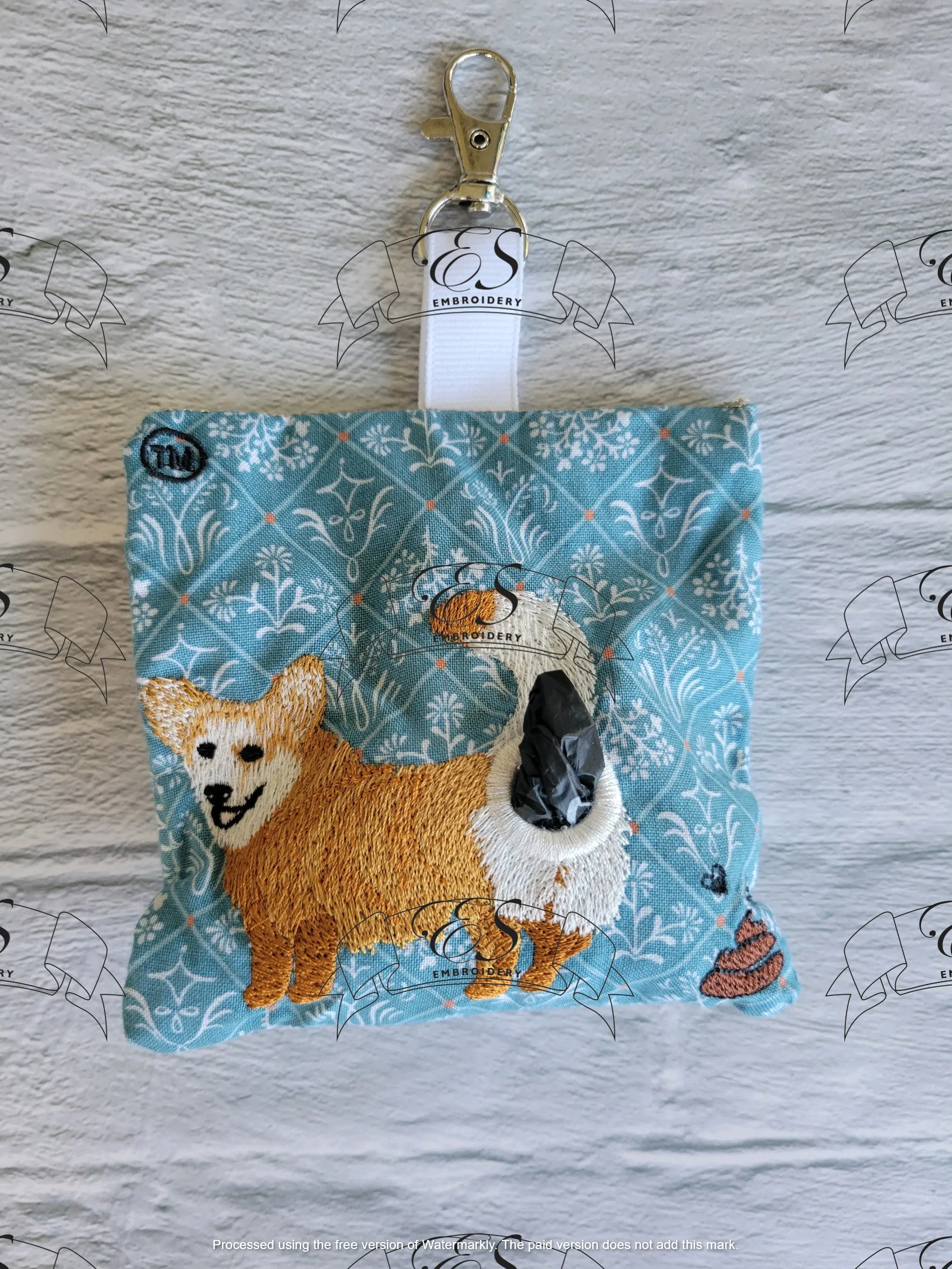 Cardigan Welsh Corgi Waste Bag Holder