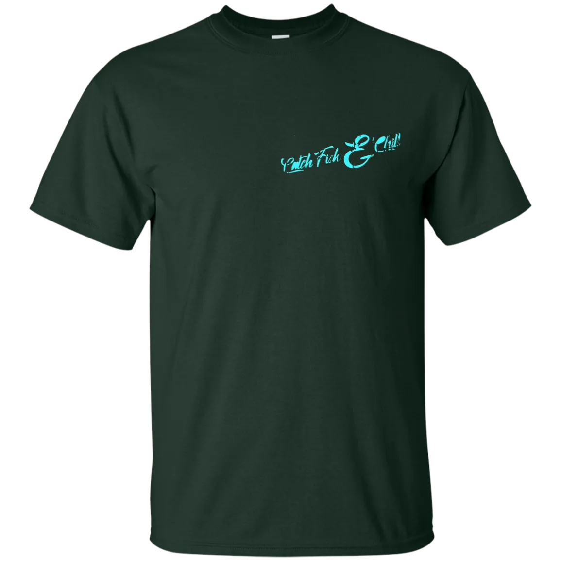 CATCH FISH & CHILL VT WATERMEN TEE