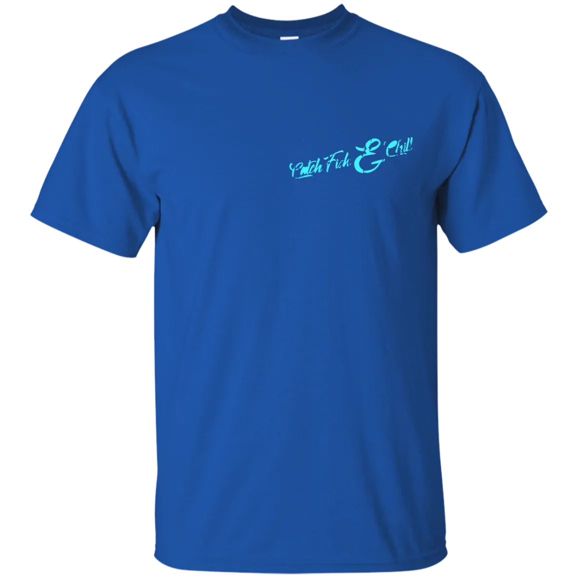CATCH FISH & CHILL VT WATERMEN TEE