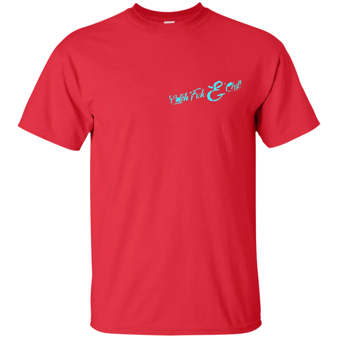 CATCH FISH & CHILL VT WATERMEN TEE