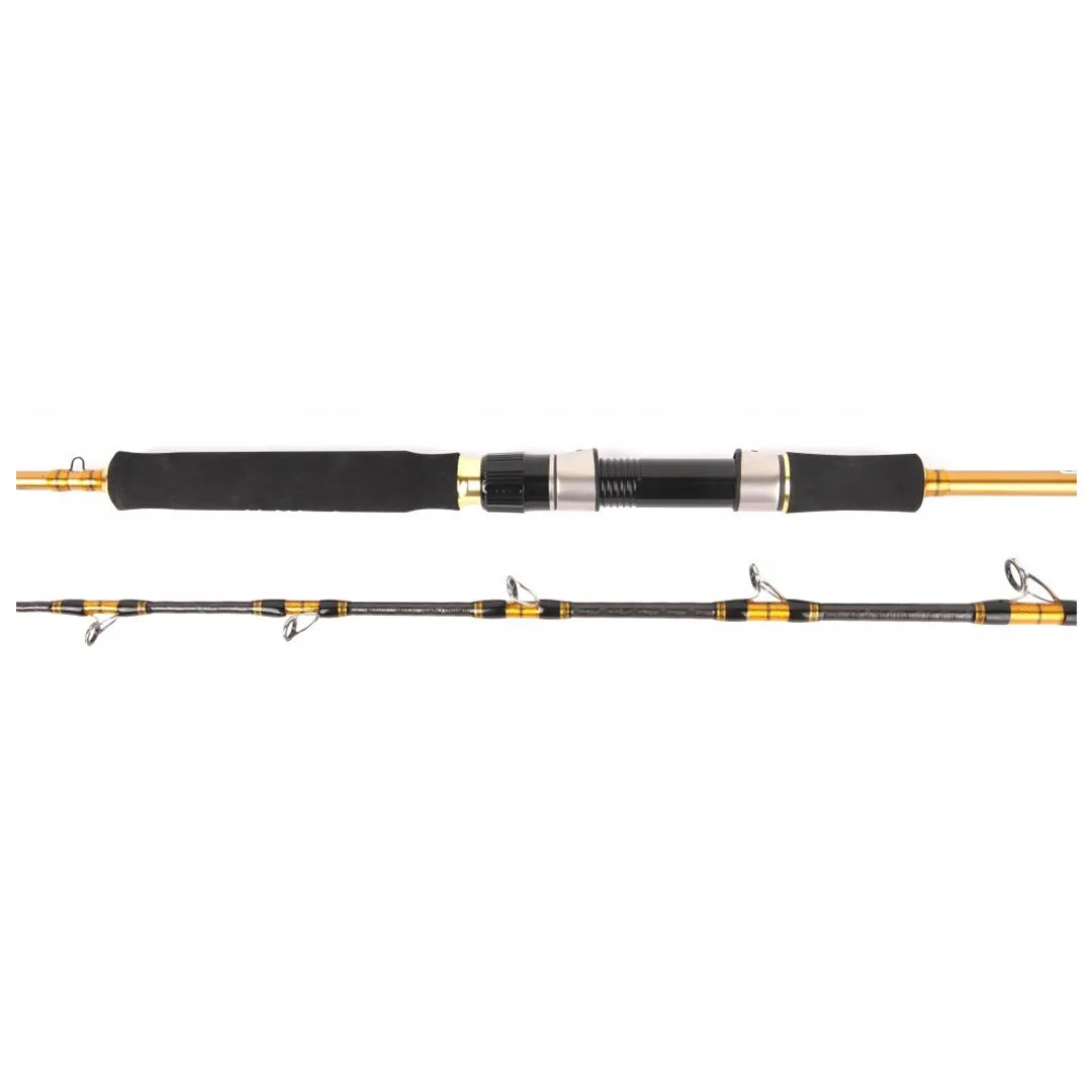 Catch Pro Series JGX7000   Acid Wrap Jigging Combo with Braid 40kg Drag 5ft 2in 1 Piece 200-400 gram