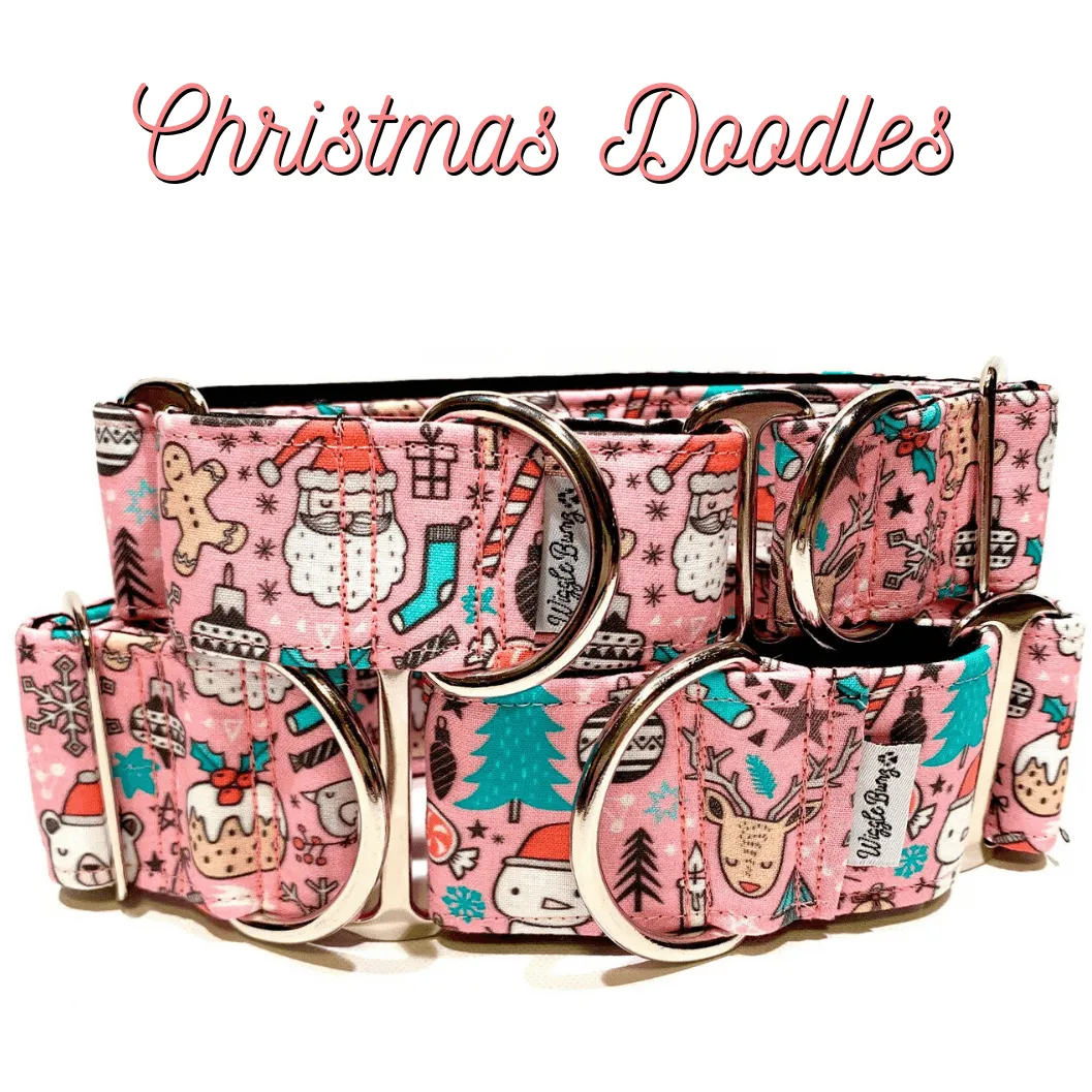 Christmas Doodles (Pink)