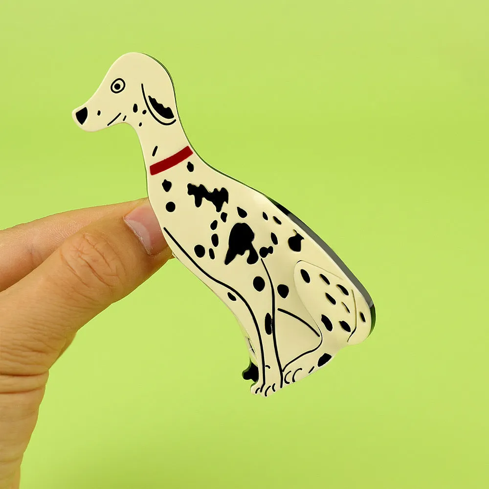 Dalmatian Dog Hair Claw