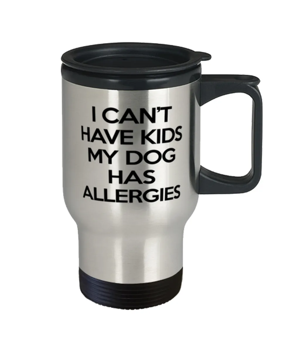 Dog Allergies Travel Mug