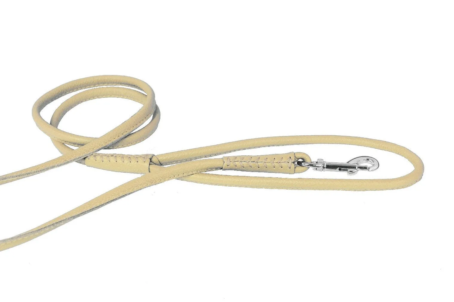 Dog Bar Soft Leather Rolled Leashes