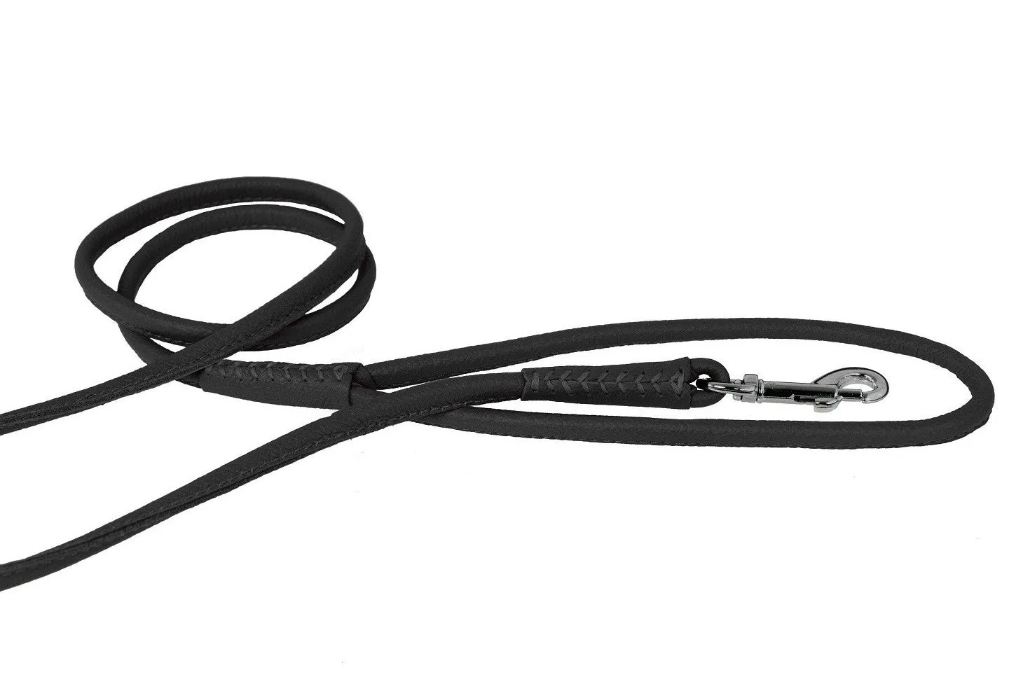 Dog Bar Soft Leather Rolled Leashes